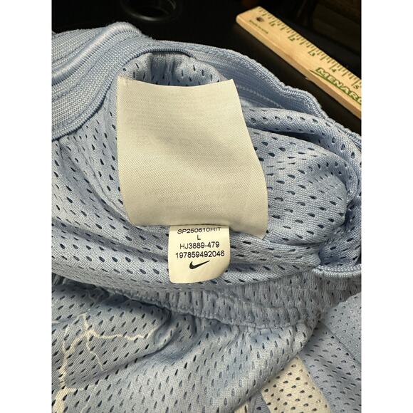 Nike Ja Icon Dri-Fit Basketball Shorts Blue Lightning Print Size Large - Picture 7 of 13